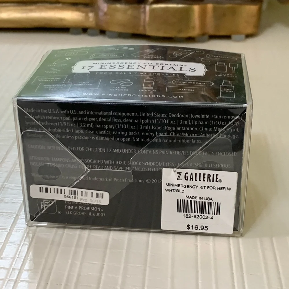 Z Galleris minimergency kit
